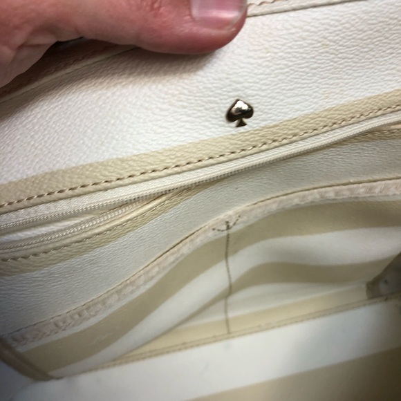 Kate spade striped handbag - Picture 8 of 8